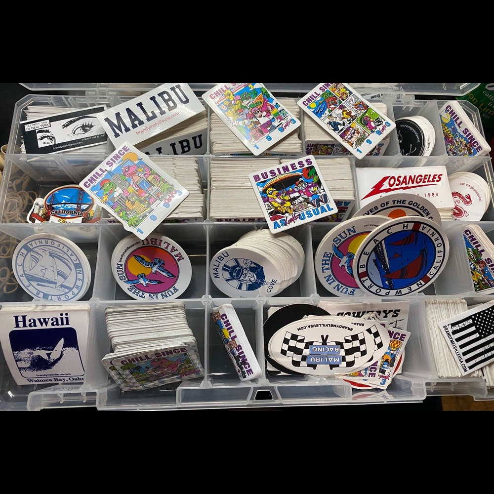 50 Random Brandy Melville Sticker Bundle